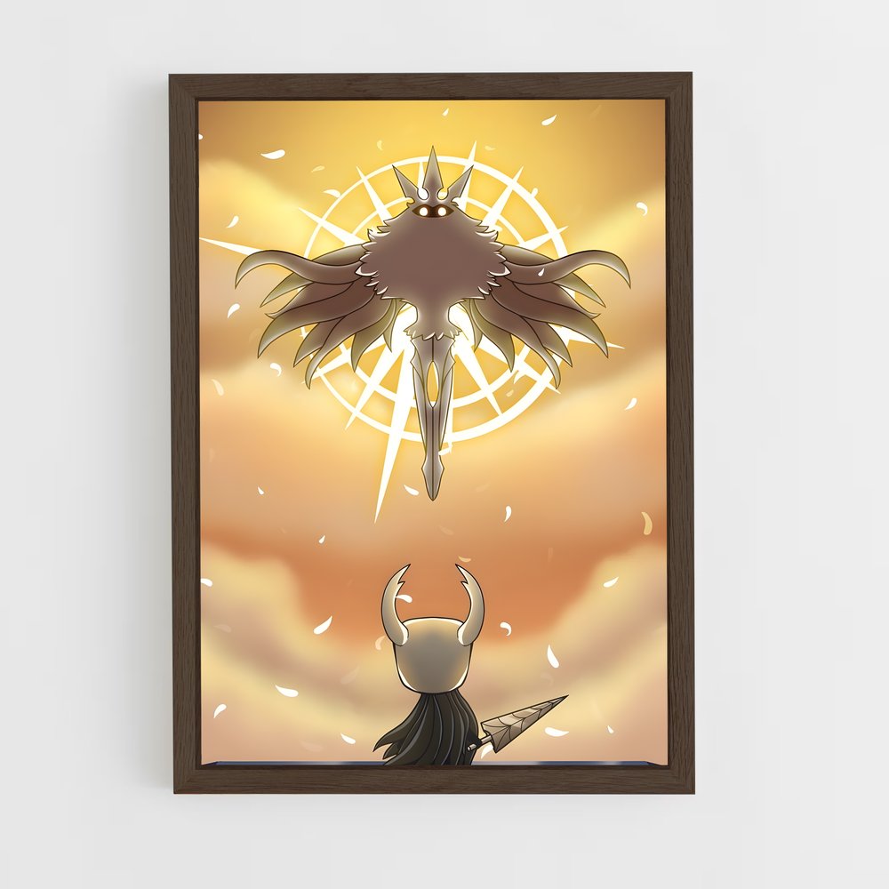 Poster L'Aile du Héros – affiche Hollow Knight (vue 5)